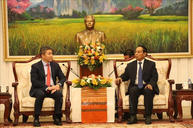Góp phần vun đắp quan hệ hữu nghị, đoàn kết đặc biệt Việt Nam - Lào Chú thích ảnh