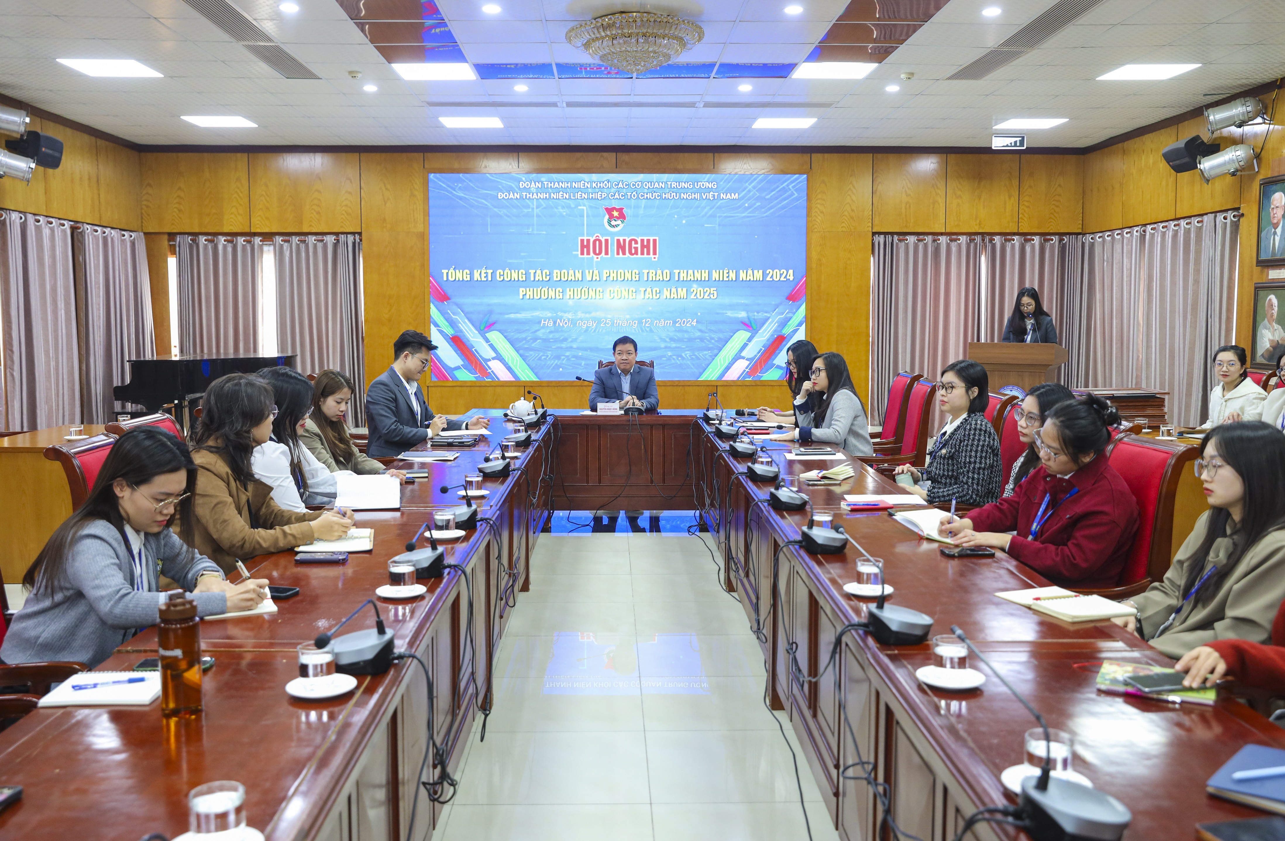 Đoàn Thanh niên Liên hiệp các tổ chức hữu nghị Việt Nam tổng kết công tác Đoàn và Phong trào thanh niên năm 2024 Đoàn Thanh niên Liên hiệp các tổ chức hữu nghị Việt Nam tổng kết công tác Đoàn và Phong trào thanh niên năm 2024