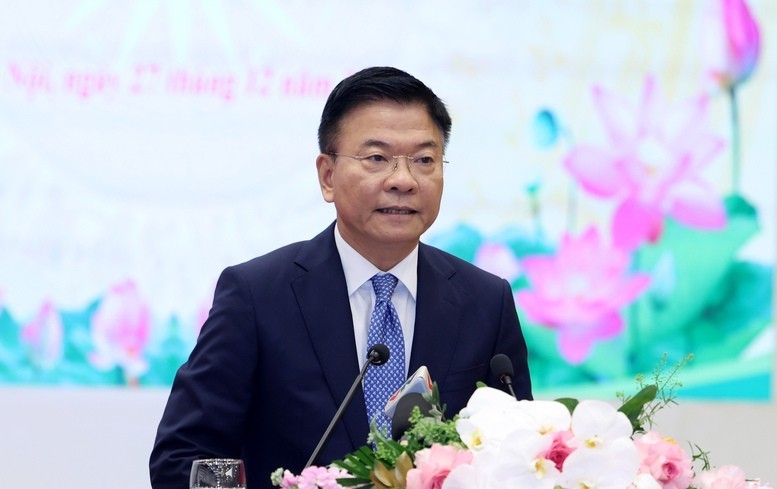 Phó Thủ tướng Lê Thành Long phát biểu tại hội nghị (Ảnh: T.L). Phó Thủ tướng Lê Thành Long phát biểu tại hội nghị (Ảnh: T.L).