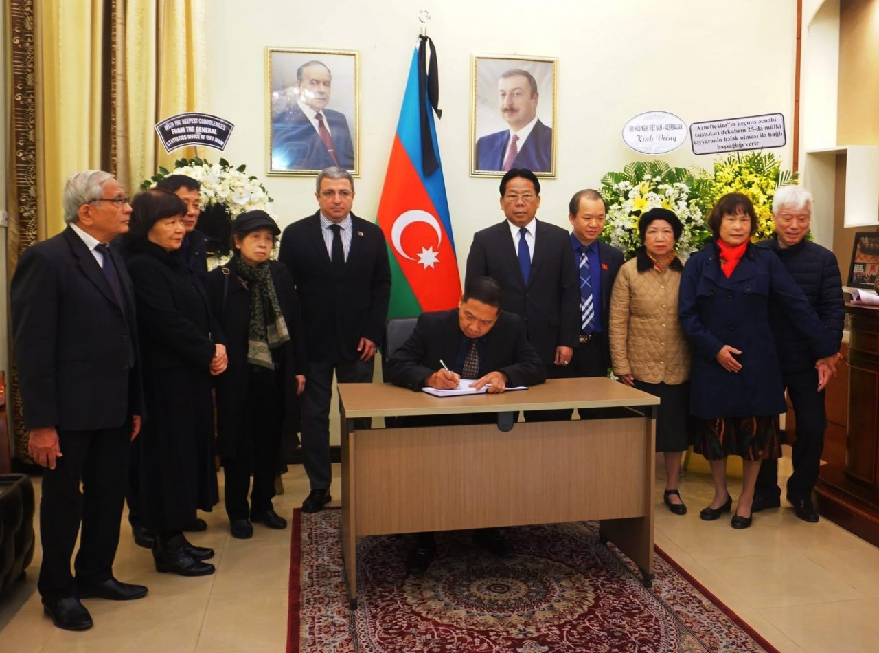VUFO Extends Condolences to Azerbaijan Over Plane Crash VUFO Extends Condolences to Azerbaijan Over Plane Crash