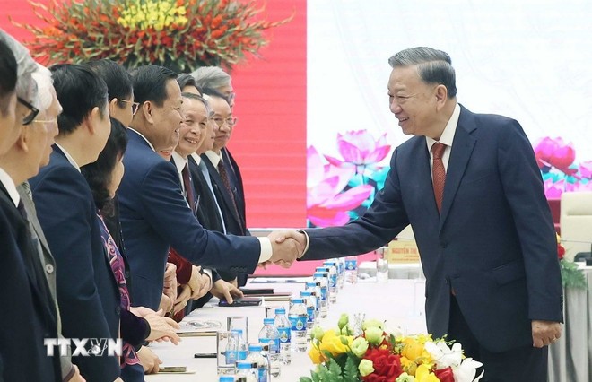Tổng Bí thư: Đội ngũ trí thức, nhà khoa học tạo bứt phá phát triển đất nước Tổng Bí thư: Đội ngũ trí thức, nhà khoa học tạo bứt phá phát triển đất nước