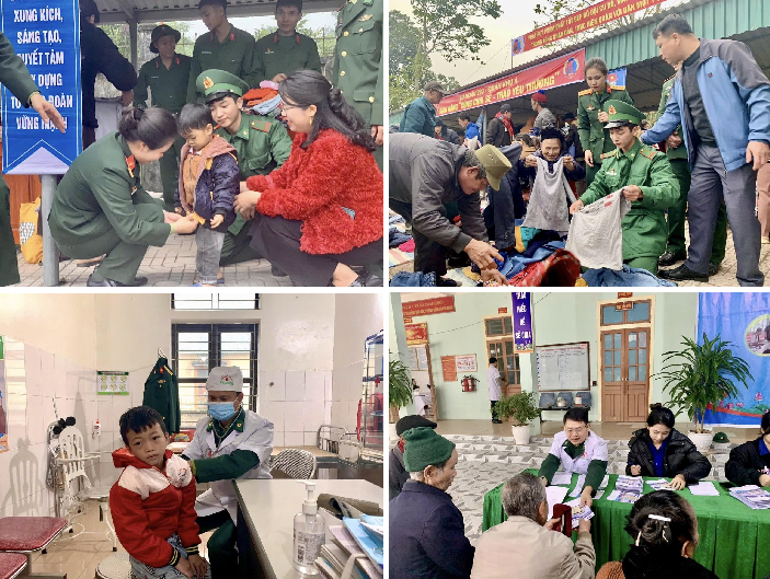 Nhiều hoạt động thiết thực, nhân văn tại vùng biên giới Nghệ An Nhiều hoạt động thiết thực, nhân văn tại vùng biên giới Nghệ An