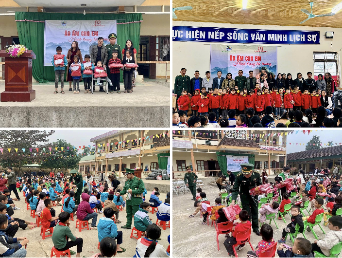 Nhiều hoạt động thiết thực, nhân văn tại vùng biên giới Nghệ An Nhiều hoạt động thiết thực, nhân văn tại vùng biên giới Nghệ An