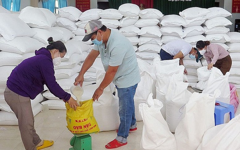 Hỗ trợ gạo cho tỉnh Gia Lai dịp Tết Nguyên đán Ất Tỵ