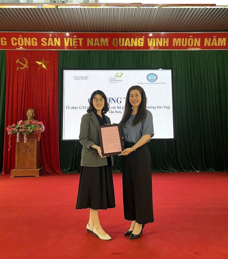 GNI Supports 17 Impoverished Households in Phu Tho's Kim Thuong Commune GNI Supports 17 Impoverished Households in Phu Tho's Kim Thuong Commune