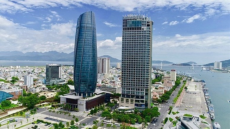 A corner of the central city of Da Nang. A corner of the central city of Da Nang.