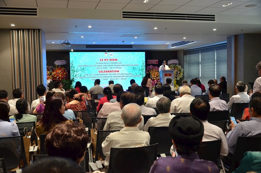 Celebrating 35 Years of Ho Chi Minh City Union Of Friendship Organizations Celebrating 35 Years of Ho Chi Minh City Union Of Friendship Organizations