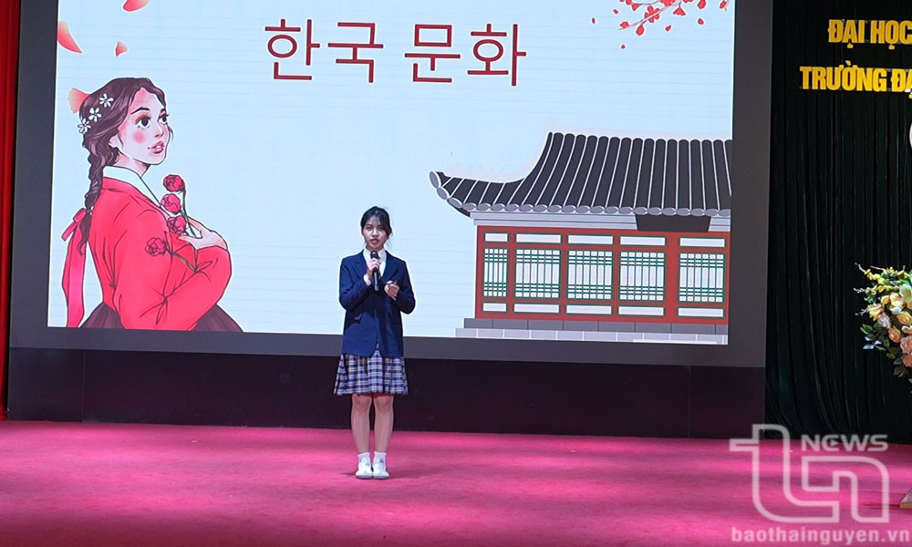Sinh viên Thái Nguyên giao lưu và trải nghiệm văn hóa Hàn Quốc Sinh viên Thái Nguyên giao lưu và trải nghiệm văn hóa Hàn Quốc