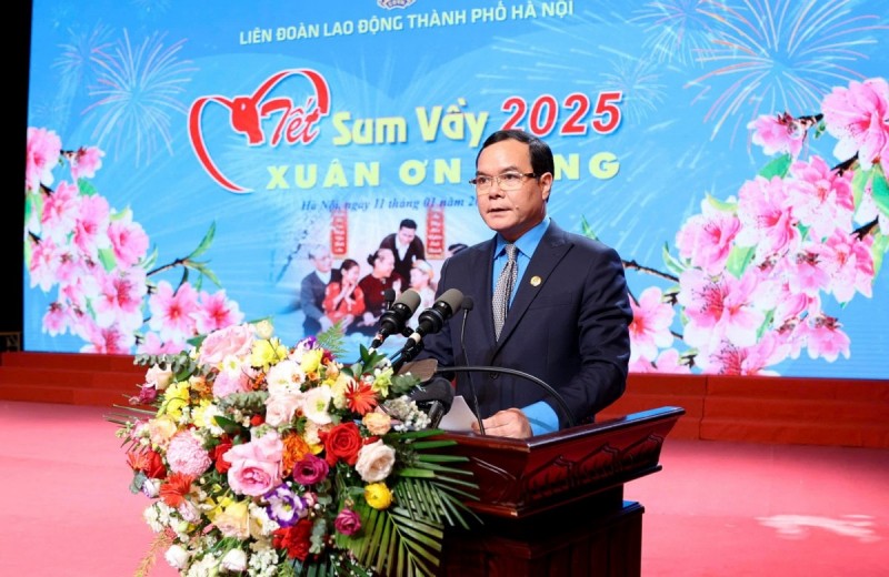 Mang Tết ấm áp đến với người lao động Thủ đô Mang Tết ấm áp đến với người lao động Thủ đô