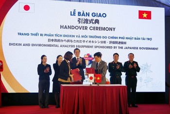 Nhật Bản tài trợ 25 hệ thống trang thiết bị hiện đại phân tích dioxin và môi trường