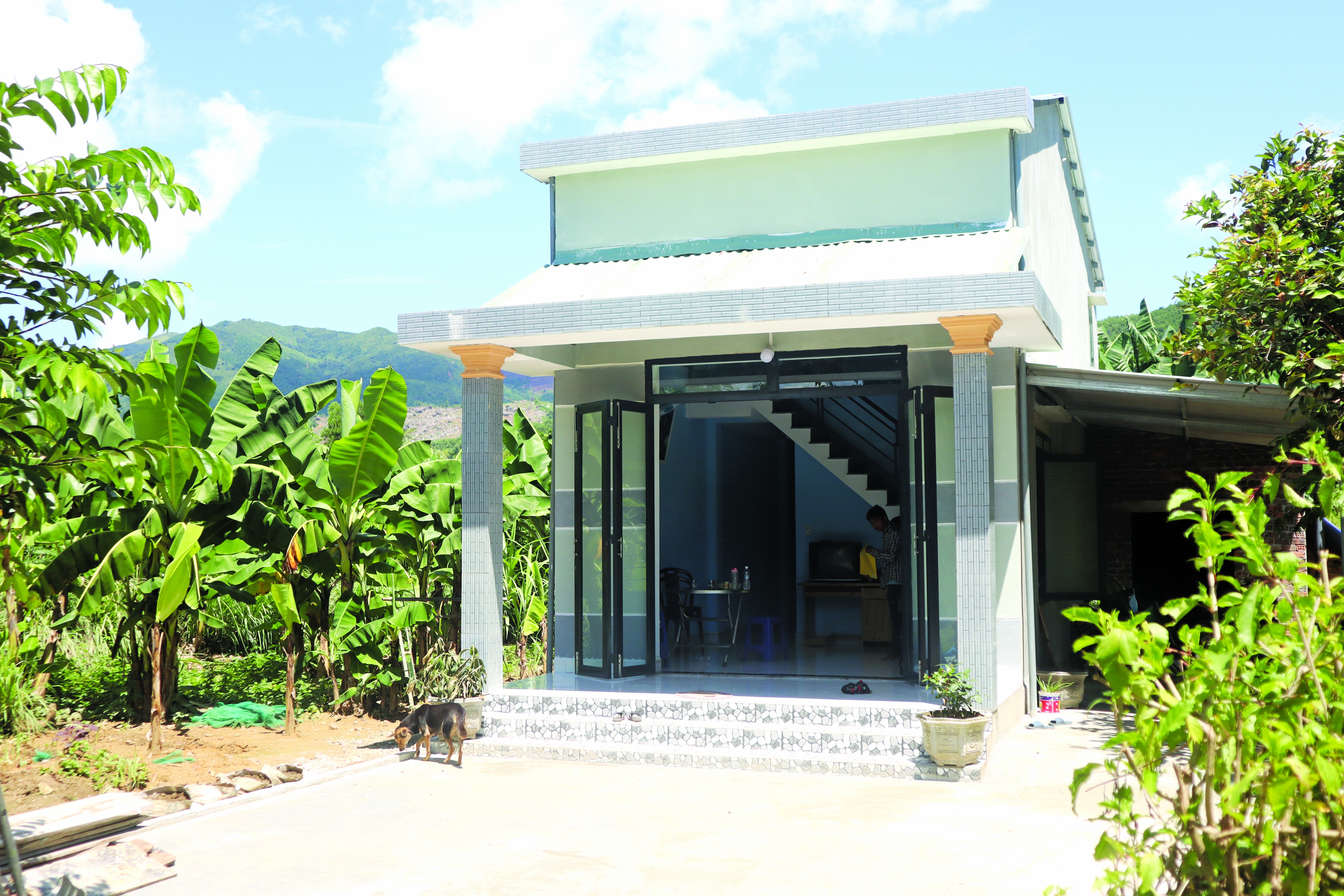Nhà mới của anh Nguyễn Văn Thoại. (Ảnh: Habitat Việt Nam) Nhà mới của anh Nguyễn Văn Thoại. (Ảnh: Habitat Việt Nam)
