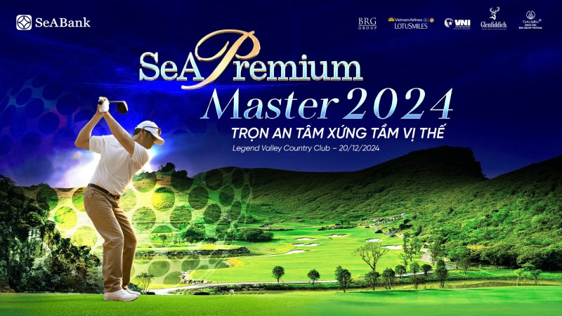 Ngân hàng TMCP Đông Nam Á (SeABank, HOSE: SSB) vừa tổ chức thành công giải golf SeAPremium Master 2024, một sự kiện kết nối đẳng cấp dành riêng cho khách hàng ưu tiên tại sân golf Legend Valley Country Club. Ngân hàng TMCP Đông Nam Á (SeABank, HOSE: SSB) vừa tổ chức thành công giải golf SeAPremium Master 2024, một sự kiện kết nối đẳng cấp dành riêng cho khách hàng ưu tiên tại sân golf Legend Valley Country Club.