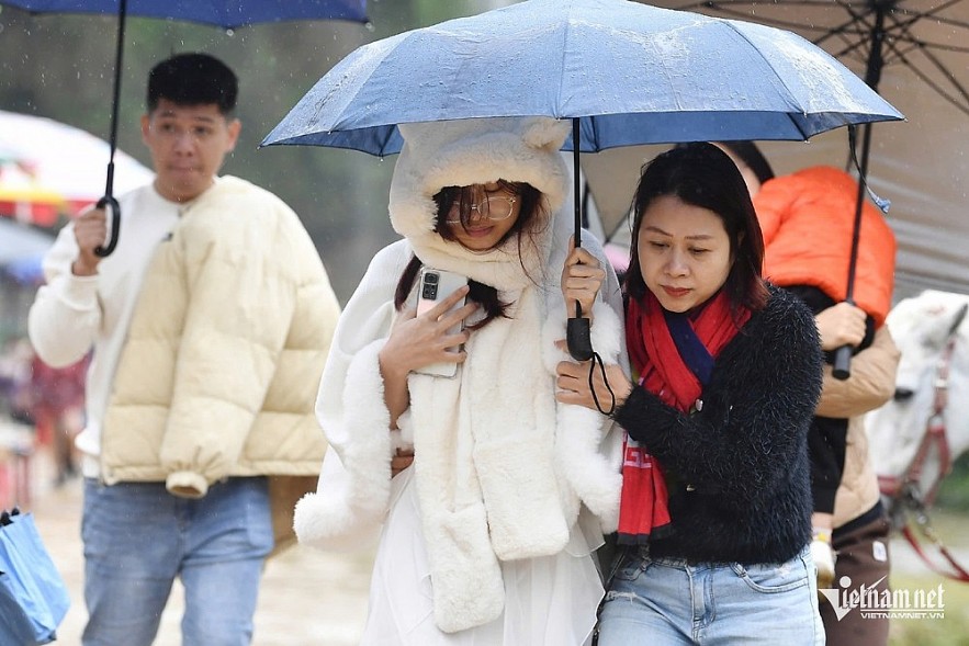 Northern Vietnam will experience a prolonged period of cold and wet weather. Photo: Nam Khanh Northern Vietnam will experience a prolonged period of cold and wet weather. Photo: Nam Khanh