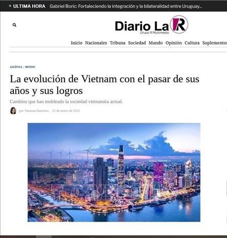 Truyền thông Uruguay: Việt Nam có nền văn hóa đa dạng và phong phú Truyền thông Uruguay: Việt Nam có nền văn hóa đa dạng và phong phú