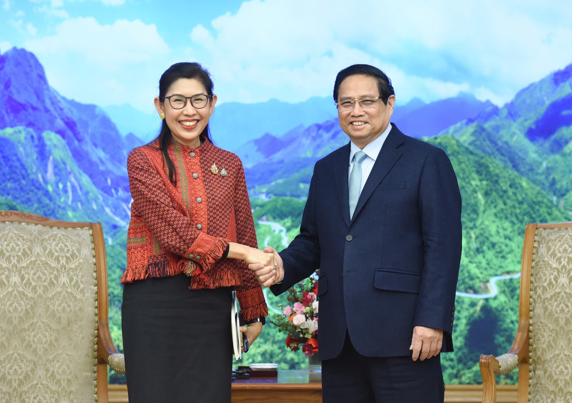 Thúc đẩy hơn nữa quan hệ Đối tác chiến lược tăng cường Việt Nam - Thái Lan- Ảnh 1. Thúc đẩy hơn nữa quan hệ Đối tác chiến lược tăng cường Việt Nam - Thái Lan- Ảnh 1.
