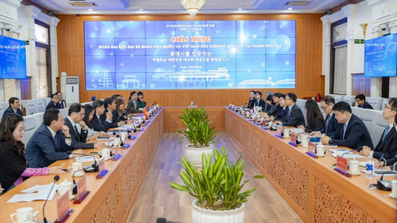 Rộng mở cơ hội hợp tác giữa Huế và các đối tác Hàn Quốc Rộng mở cơ hội hợp tác giữa Huế và các đối tác Hàn Quốc