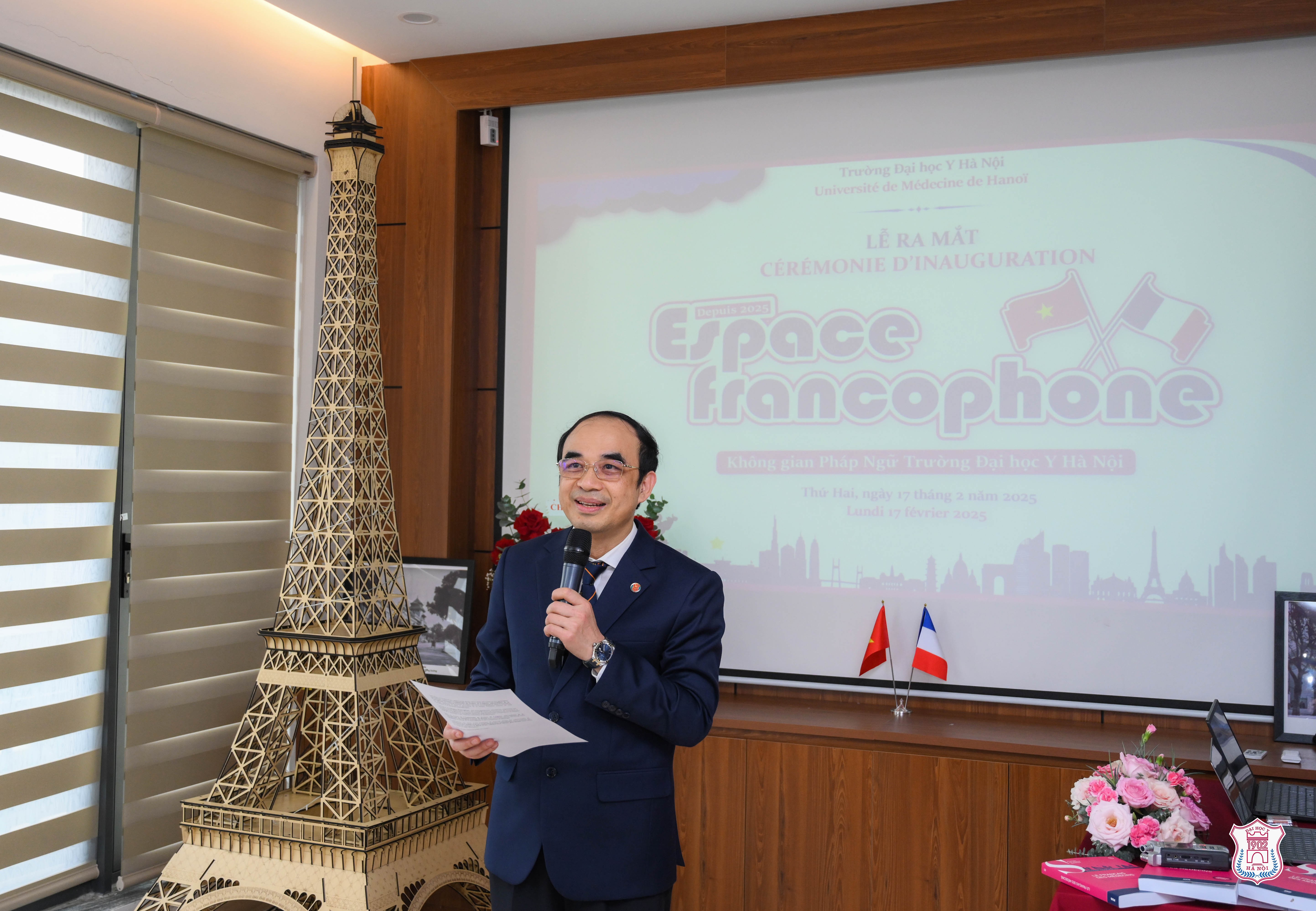 Ra mắt Không gian Pháp ngữ tại Trường Đại học Y Hà Nội Ra mắt Không gian Pháp ngữ tại Trường Đại học Y Hà Nội
