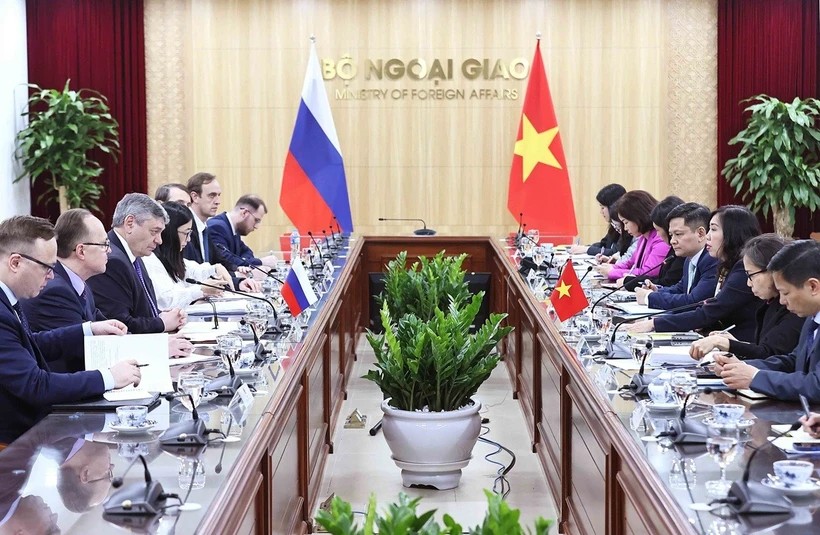 Tham vấn chính trị cấp Thứ trưởng Ngoại giao Việt Nam-Nga Tham vấn chính trị cấp Thứ trưởng Ngoại giao Việt Nam-Nga