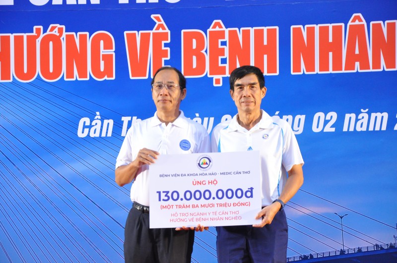Lan tỏa thông điệp đi bộ hướng về bệnh nhân nghèo tại Cần Thơ Lan tỏa thông điệp đi bộ hướng về bệnh nhân nghèo tại Cần Thơ
