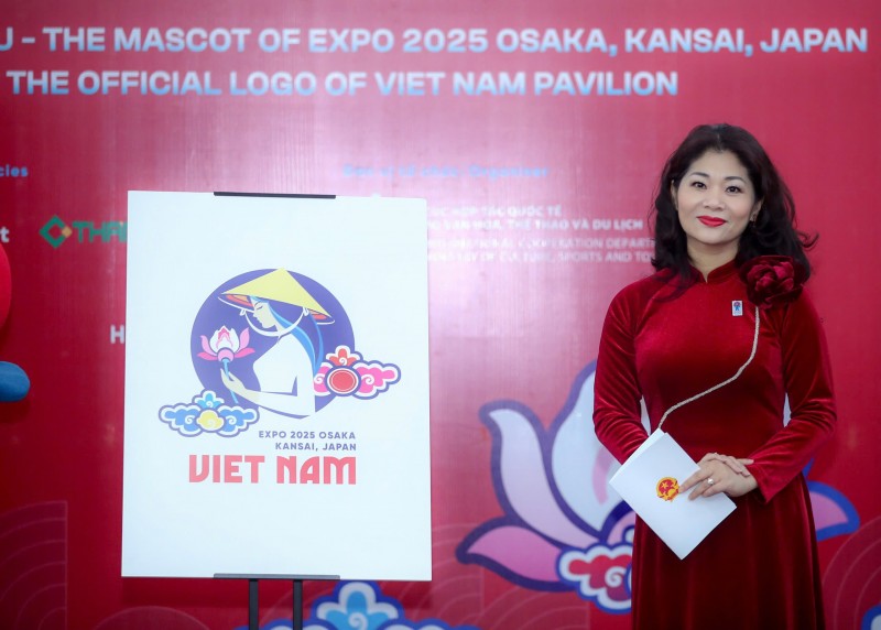 Logo Nhà Triển lãm Việt Nam tại EXPO 2025: Giao thoa văn hóa Việt – Nhật Logo Nhà Triển lãm Việt Nam tại EXPO 2025: Giao thoa văn hóa Việt – Nhật