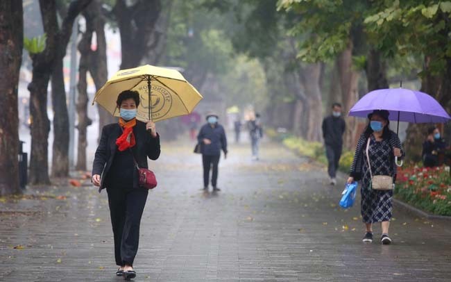 Miền Bắc ấm dần nhưng có sương mù và mưa phùn vào sáng sớm. (Ảnh minh họa: KT)