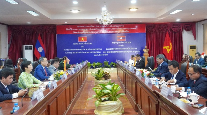 Quảng Trị - Salavan tăng cường hợp tác về công tác biên giới Quảng Trị - Salavan tăng cường hợp tác về công tác biên giới