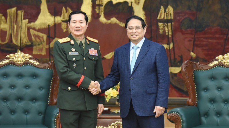 undefined Thúc đẩy quan hệ hợp tác giữa Quân đội hai nước Việt Nam-Lào ngày càng bền chặt