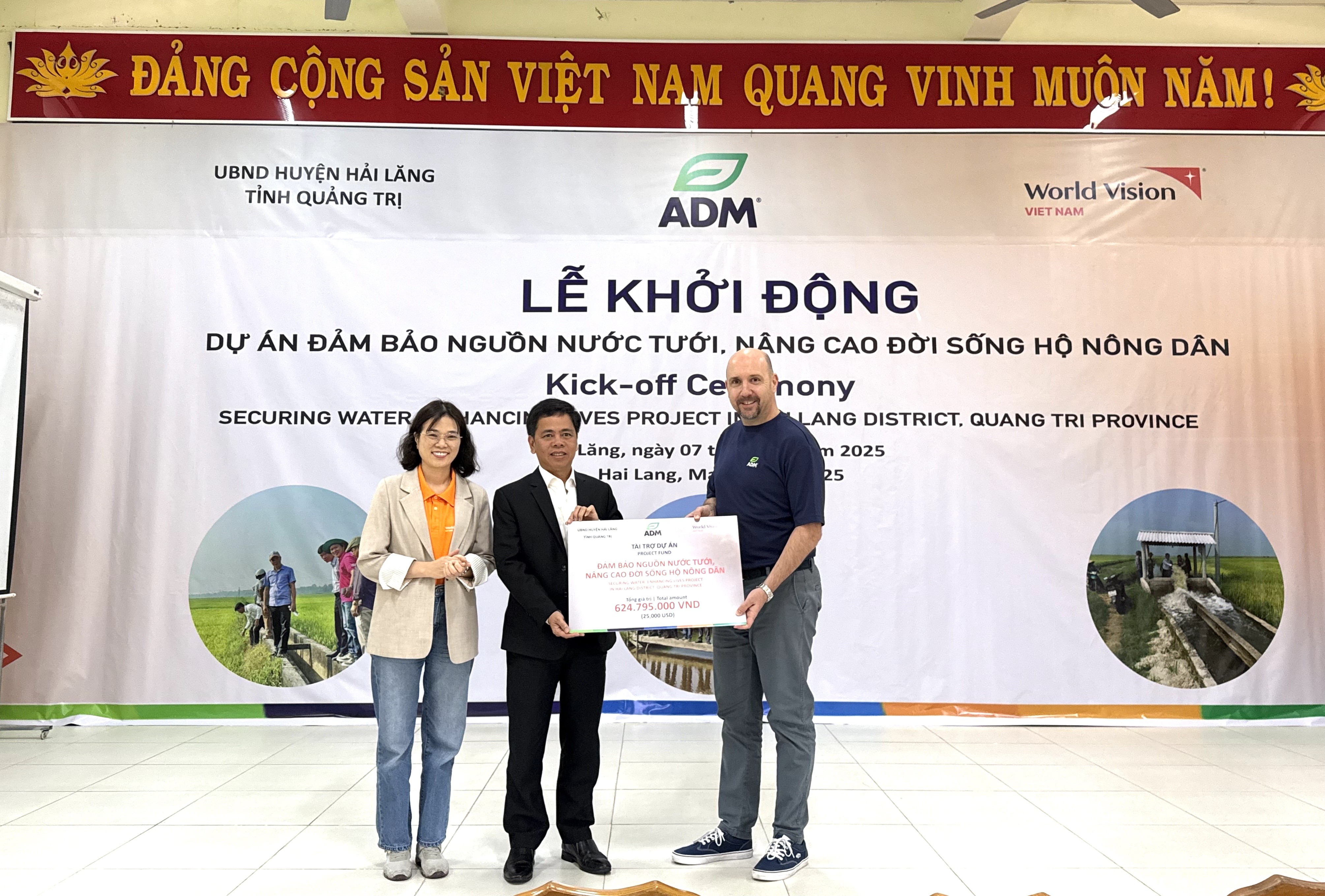 Tổ chức World Vision International tại Việt Nam cải thiện hệ thống tưới tiêu tại Quảng Trị World Vision International tại Việt Nam cải thiện hệ thống tưới tiêu tại Quảng Trị