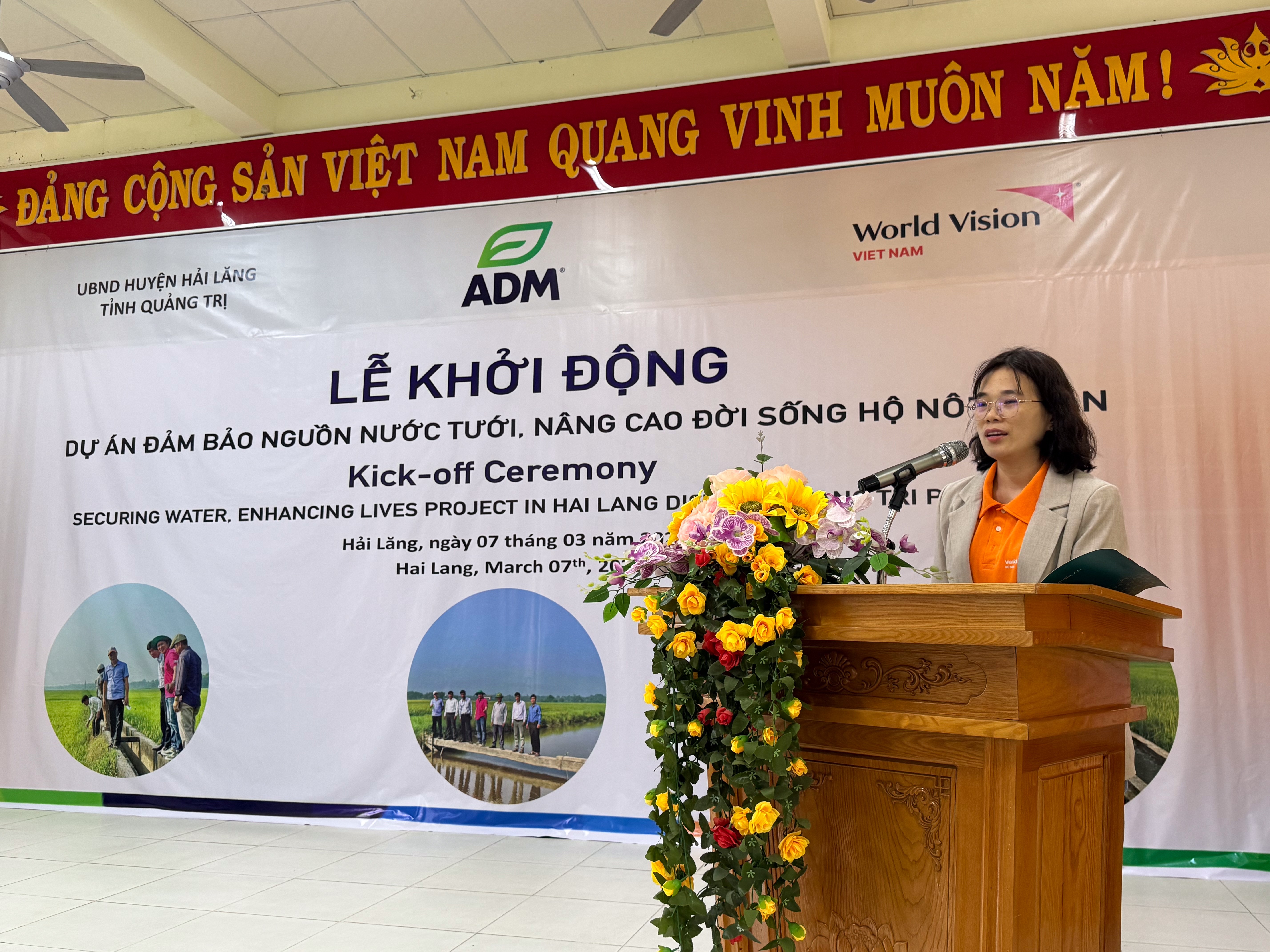 Tổ chức World Vision International tại Việt Nam cải thiện hệ thống tưới tiêu tại Quảng Trị World Vision International tại Việt Nam cải thiện hệ thống tưới tiêu tại Quảng Trị