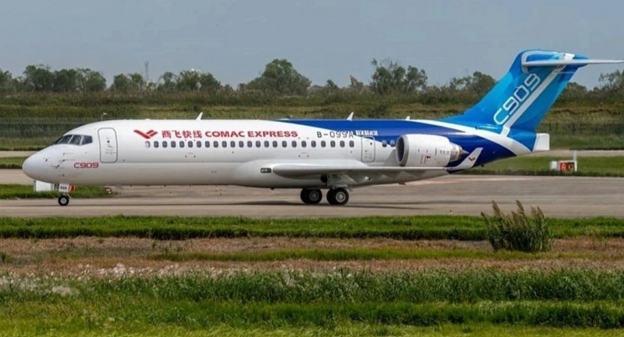 China’s COMAC C909 aircraft China’s COMAC C909 aircraft