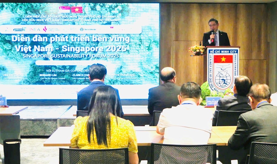 Kết nối doanh nghiệp Việt Nam - Singapore hướng đến sản xuất bền vững Kết nối doanh nghiệp Việt Nam - Singapore hướng đến sản xuất bền vững