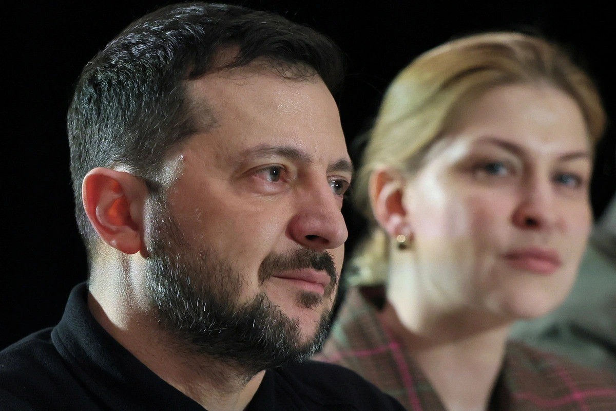 Tổng thống Ukraine Volodymyr Zelensky dự hội đàm với Phó tổng thống Mỹ JD Vance ngày 14/2. (Ảnh: REUTERS) Tổng thống Ukraine Volodymyr Zelensky dự hội đàm với Phó tổng thống Mỹ JD Vance ngày 14/2. (Ảnh: REUTERS)