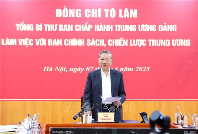Bài viết của Tổng Bí thư Tô Lâm: Chú thích ảnh