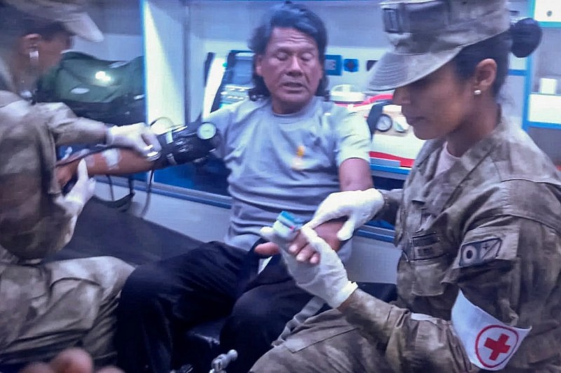 Một ngư dân Peru sống sót sau 95 ngày trôi dạt trên biển Một ngư dân Peru sống sót sau 95 ngày trôi dạt trên biển