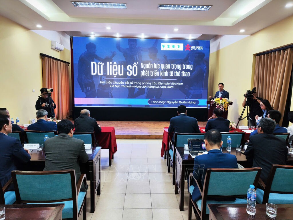 Ứng dụng công nghệ giúp nâng cao chất lượng huấn luyện và thi đấu thể thao Chuyển đổi số - chìa khóa giúp thể thao phát triển mạnh mẽ, bền vững và toàn diện