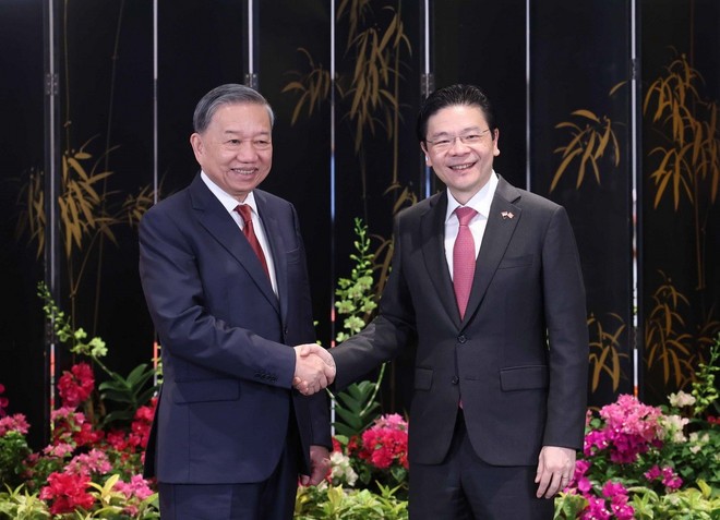 Việt Nam-Singapore triển khai nội hàm mối quan hệ Đối tác chiến lược toàn diện Việt Nam-Singapore triển khai nội hàm mối quan hệ Đối tác chiến lược toàn diện