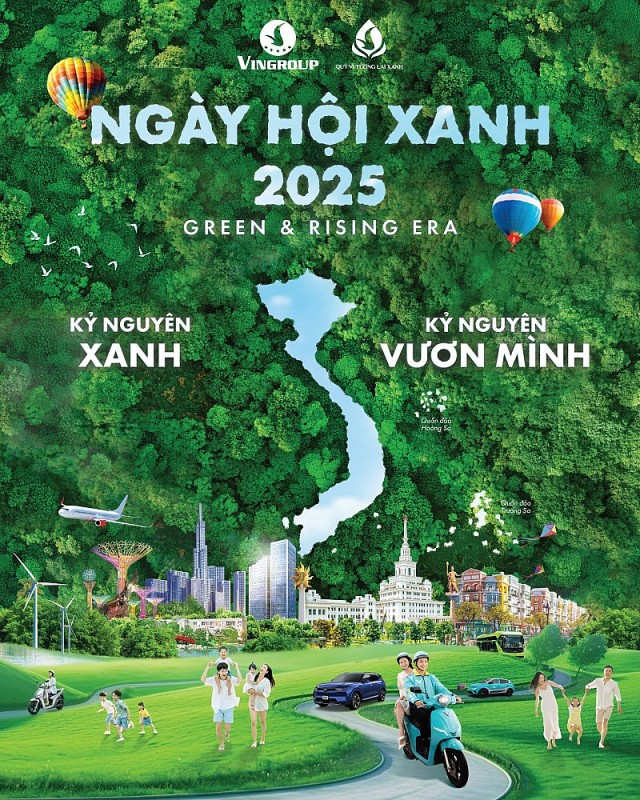 Vingroup tổ chức Ngày hội Xanh 2025 tại Ocean City Vingroup tổ chức Ngày hội Xanh 2025 tại Ocean City