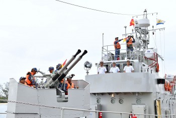 Bộ Tư lệnh Vùng 5 Hải quân kiểm tra kết quả huấn luyện tháng đầu tại các đơn vị
