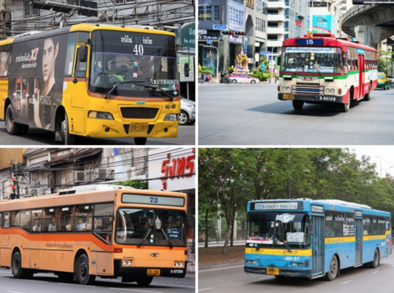 Các phương tiện di chuyển phổ biến tại Thái Lan Các phương tiện di chuyển phổ biến tại Thái Lan