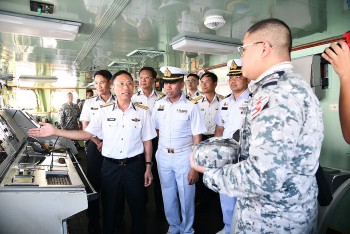 Hải quân Việt Nam - Thái Lan: Phối hợp giải quyết tốt các vấn đề trên biển
