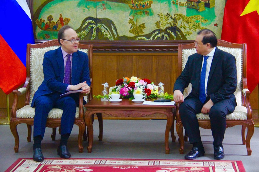 Nhiều hoạt động hợp tác văn hóa, du lịch Việt - Nga sắp diễn ra trong năm 2025 Nhiều hoạt động hợp tác văn hóa, du lịch Việt - Nga sẽ diễn ra trong năm 2025