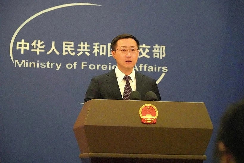 Chinese Foreign Ministry spokesperson Lin Jian (Photo: VOV) Chinese Foreign Ministry spokesperson Lin Jian (Photo: VOV)