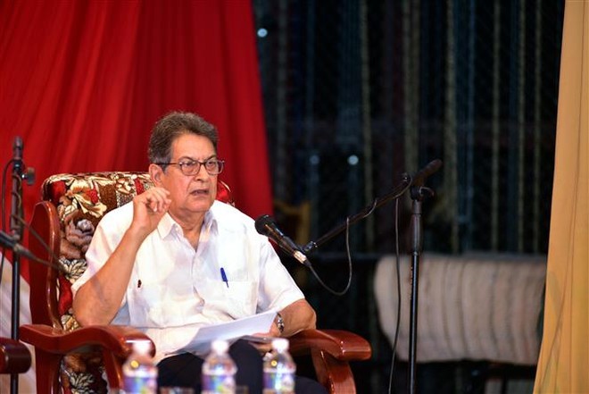 Nguyên Đại sứ Cuba tại Việt Nam Fredesmán Turró González. (Ảnh: TTXVN) Nguyên Đại sứ Cuba tại Việt Nam Fredesmán Turró González. (Ảnh: TTXVN)