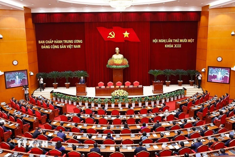 Bế mạc Hội nghị Trung ương 11 khóa XIII: Hội nghị lịch sử bàn quyết sách lịch sử Bế mạc Hội nghị Trung ương 11 khóa XIII: Hội nghị lịch sử bàn quyết sách lịch sử