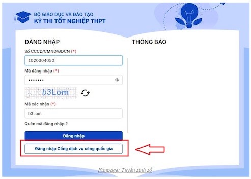 Hướng dẫn đăng ký dự thi tốt nghiệp THPT 2025 trực tuyến Hướng dẫn đăng ký dự thi tốt nghiệp THPT 2025 trực tuyến
