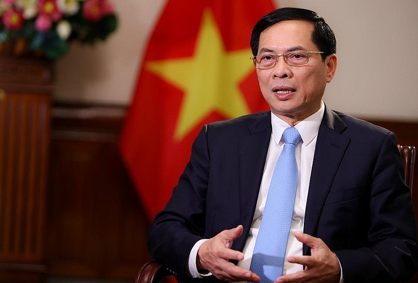 Minister of Foreign Affairs Bui Thanh Son. Photo: Ministry of Foreign Affairs Minister of Foreign Affairs Bui Thanh Son. Photo: Ministry of Foreign Affairs