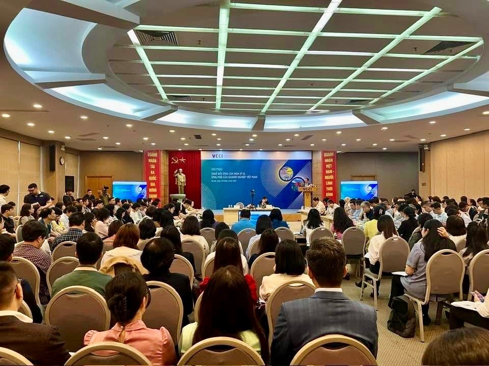 Quang cảnh hội thảo. (Ảnh: TTXVN) Quang cảnh hội thảo. (Ảnh: TTXVN)