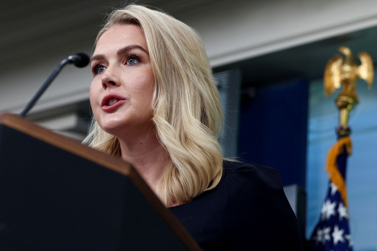 Thư ký báo chí Nhà Trắng Karoline Leavitt. (Ảnh: Reuters) Thư ký báo chí Nhà Trắng Karoline Leavitt. (Ảnh: Reuters)