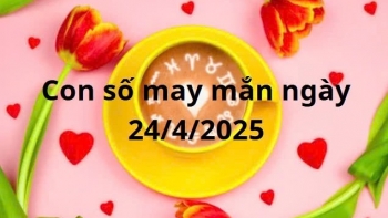 Con số may mắn của 12 cung hoàng đạo hôm nay ngày 24/4/2025