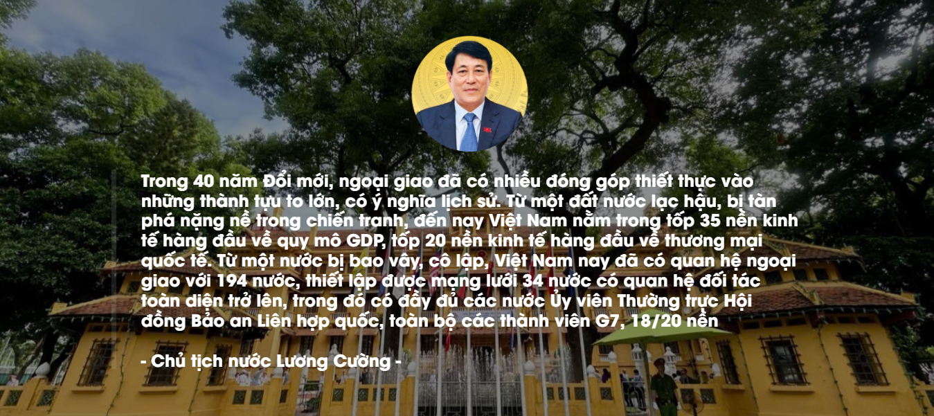 Phát biểu của Chủ tịch nước Lương Cường tại Hội thảo Quốc tế: "50 năm thống nhất đất nước: Vai trò kiến tạo hòa bình của ngoại giao trong lịch sử và h Phát biểu của Chủ tịch nước Lương Cường tại Hội thảo Quốc tế: "50 năm thống nhất đất nước: Vai trò kiến tạo hòa bình của ngoại giao trong lịch sử và h
